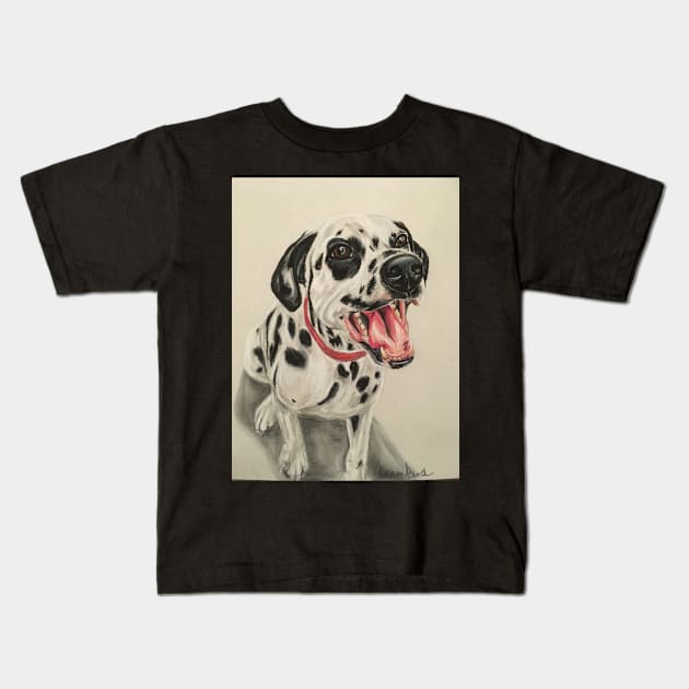 Dalmatian Kids T-Shirt by Merlinsmates